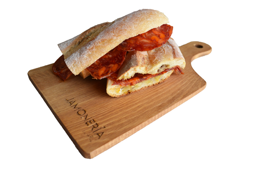 Bocadillo de Chorizo Iberico- Iberian Chorizo Sandwich - ARC IBERICO IMPORTS